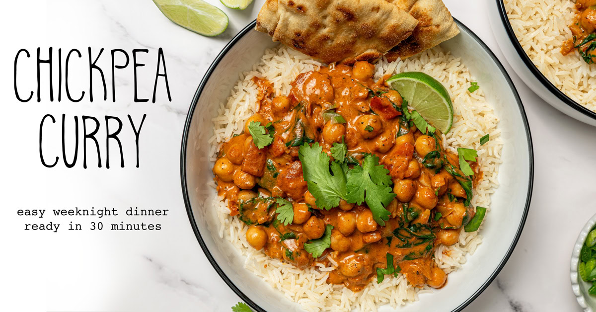 Minute One-Pot Chickpea Curry for Busy Weeknights